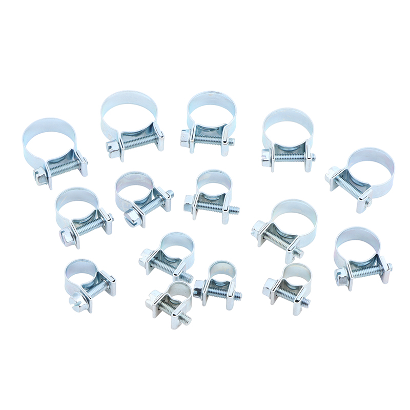 Pipe Clamp Bar - Set di 10 Morsetti per Tubi