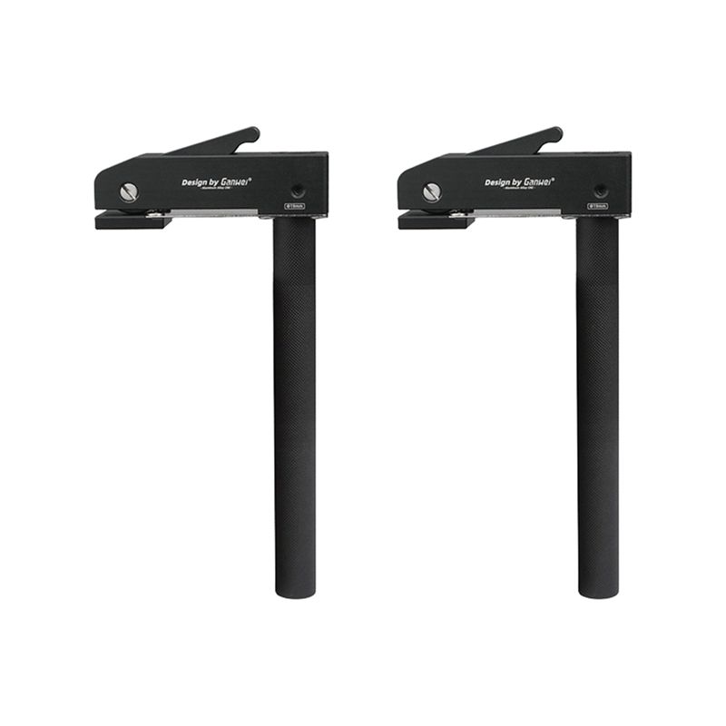 Bench Dog Hole - ABKO-Ganwei, 2 Pezzi Morsetto a Sgancio