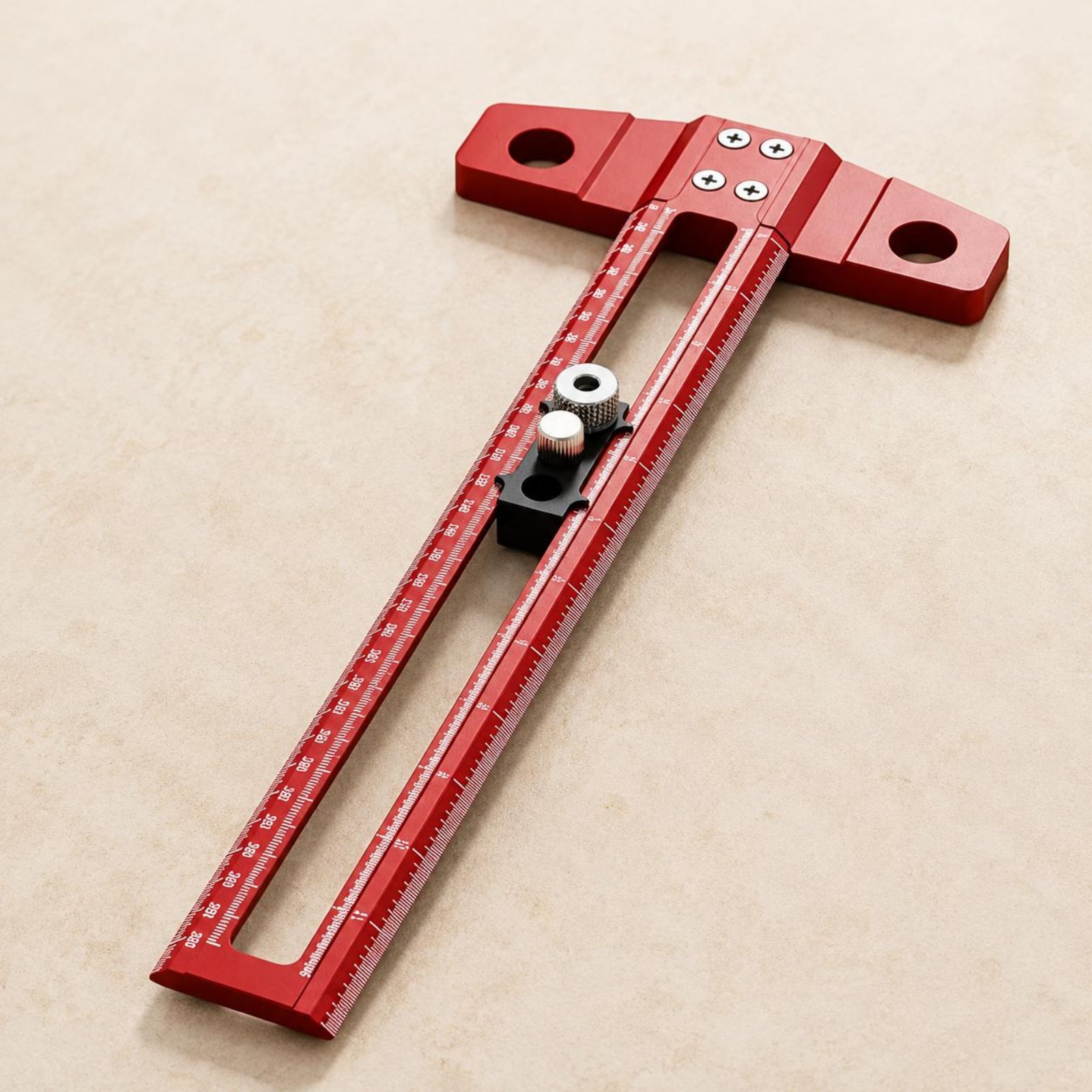 Marking Tools In Workshop - Righello a T con Scala Incisa