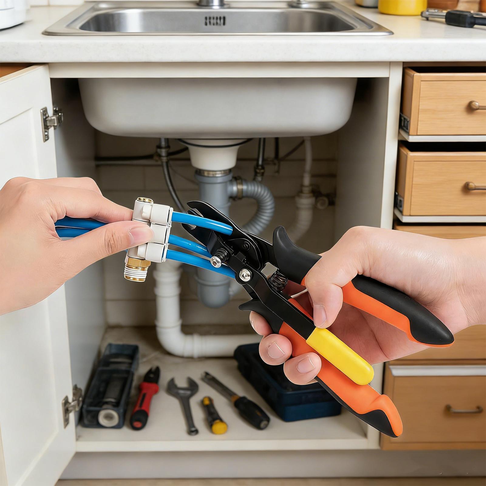 Workshop Tools English - Pinza per tubi pneumatici in acciaio