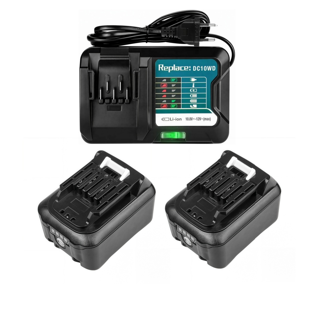 Makita Drill Hp1640 - 10.8V 12V 6A Ricaricabile Sostituisci la