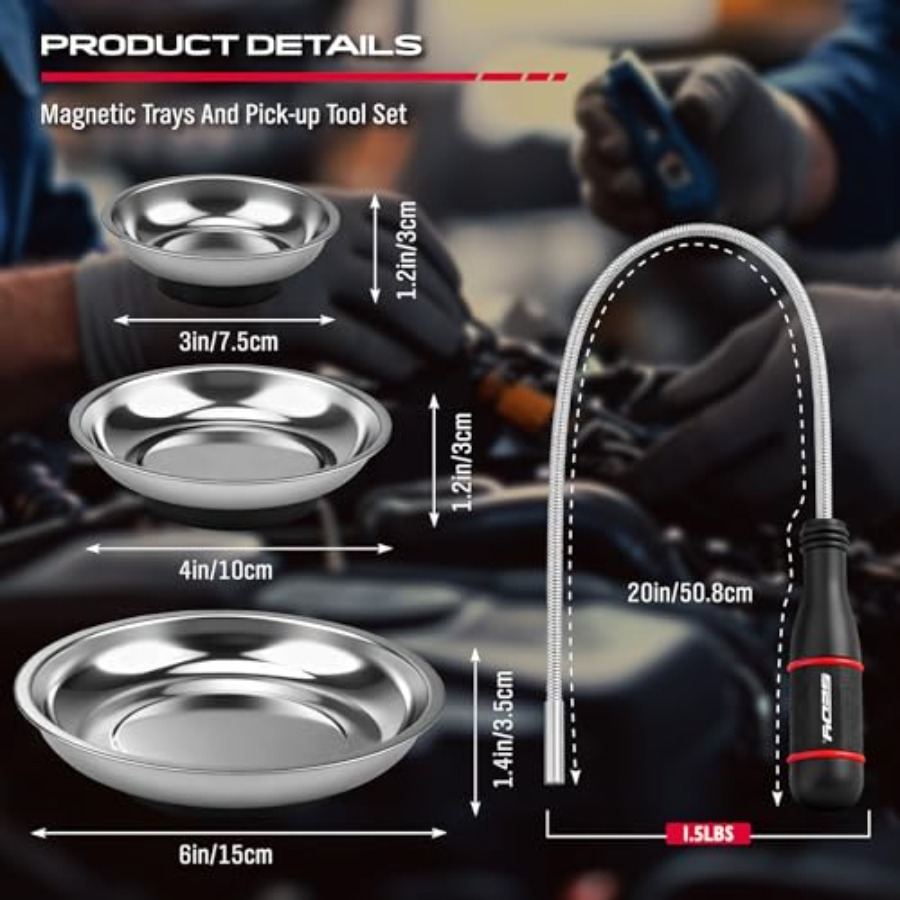 Strumento di recupero magnetic - Magnetic Parts Tray recensione e prezzo