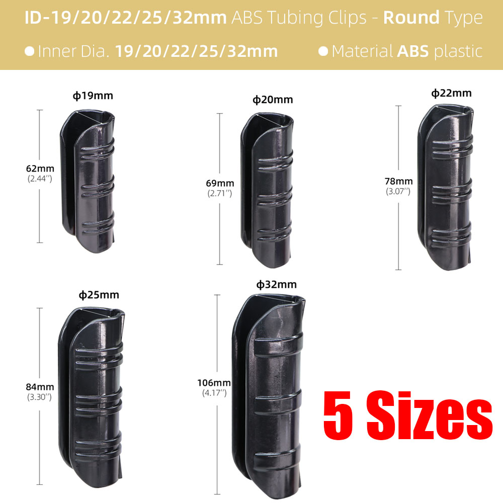 20-50PCS 19/20/22/25/28MM Edif - Pipe Clamp Bar recensione e prezzo