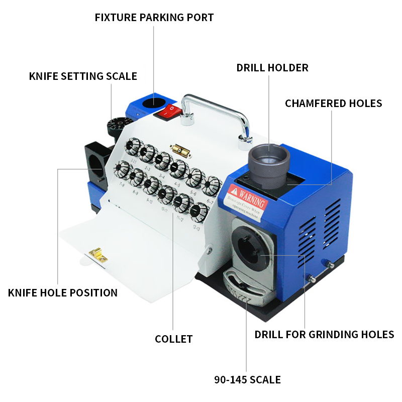 Affilatrice per punte elicoida - Workshop Tools Knife Sharpener recensione e prezzo