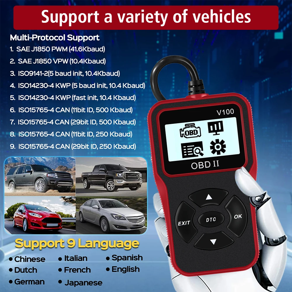 Scanner per auto per veicoli 1 - Workshop Tools English recensione e prezzo