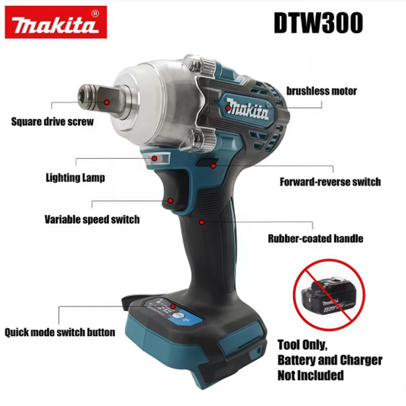 Makita DTW300 18V Avvitatore a - Makita Drill Dtw300 recensione e prezzo