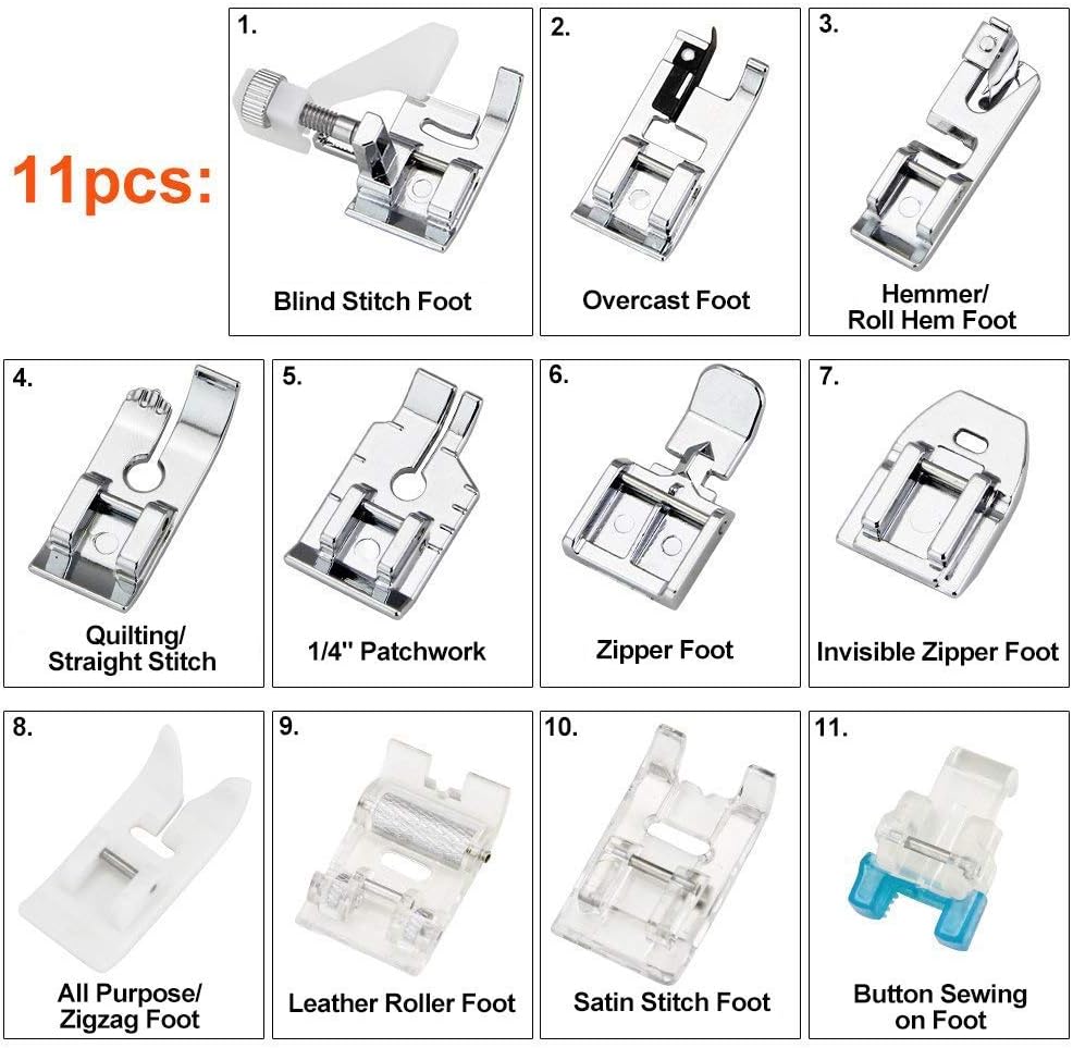 Set di 11 Piedini Premistoffa  - Workshop Tools Machine recensione e prezzo