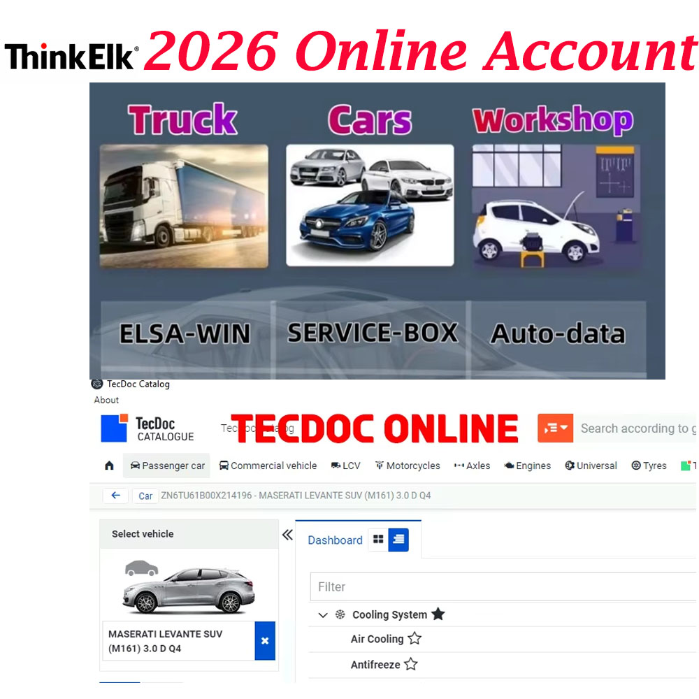 Account Online 2026 per Softwa - Workshop Tools English recensione e prezzo