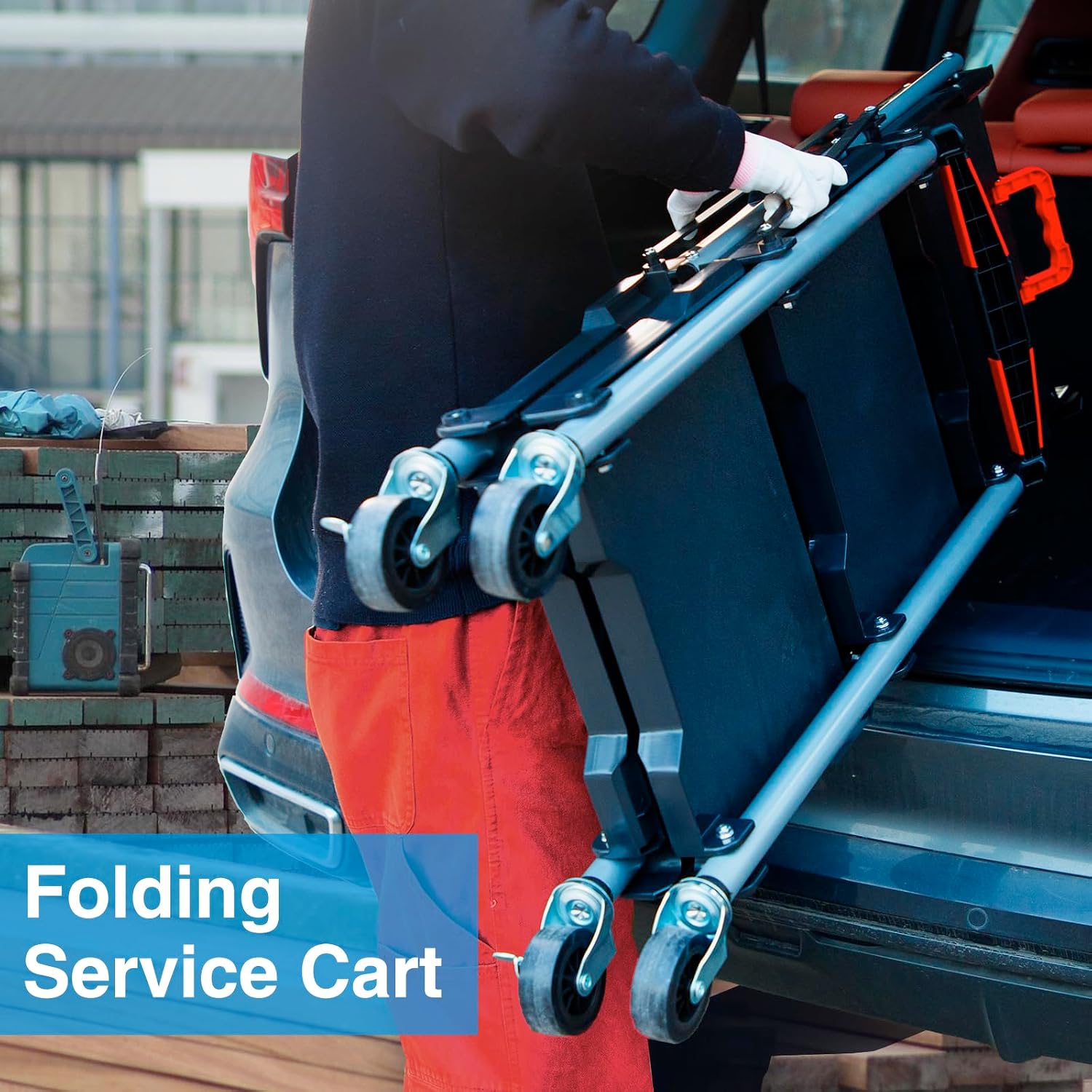 Carrello di Servizio Pieghevol - Tools For Garage Workshop recensione e prezzo
