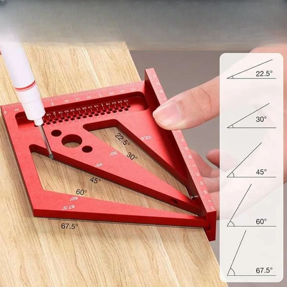 Goniometro 3D Rosso Multi-Ango - Marking Tools In Workshop recensione e prezzo